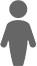 Gray man icon